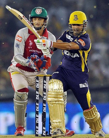 Gambhir trumps Gilchrist and Lee as Kolkata defeat Punjab